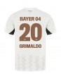 Billige Bayer Leverkusen Alejandro Grimaldo #20 Bortedrakt 2024-25 Kortermet